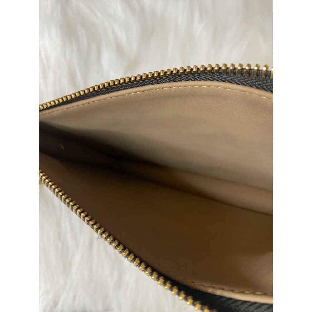 Michael Kors Mk Signature Sleek Fanny Pack Belt Wallet Waist Bag Small Chocolate - Picture 4 of 9